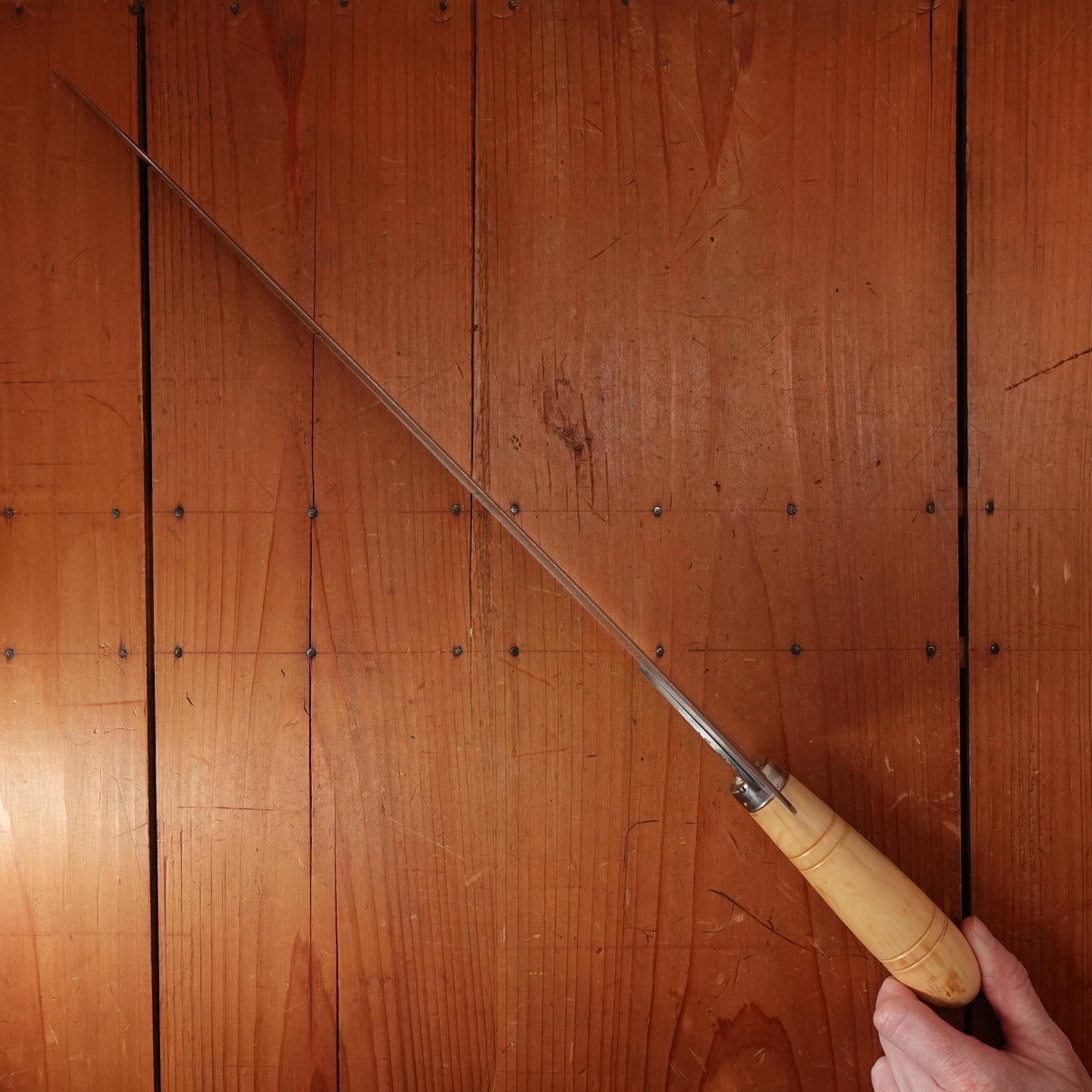 Pallares 16" Fishmonger Knife Stainless Steel Boxwood Handle
