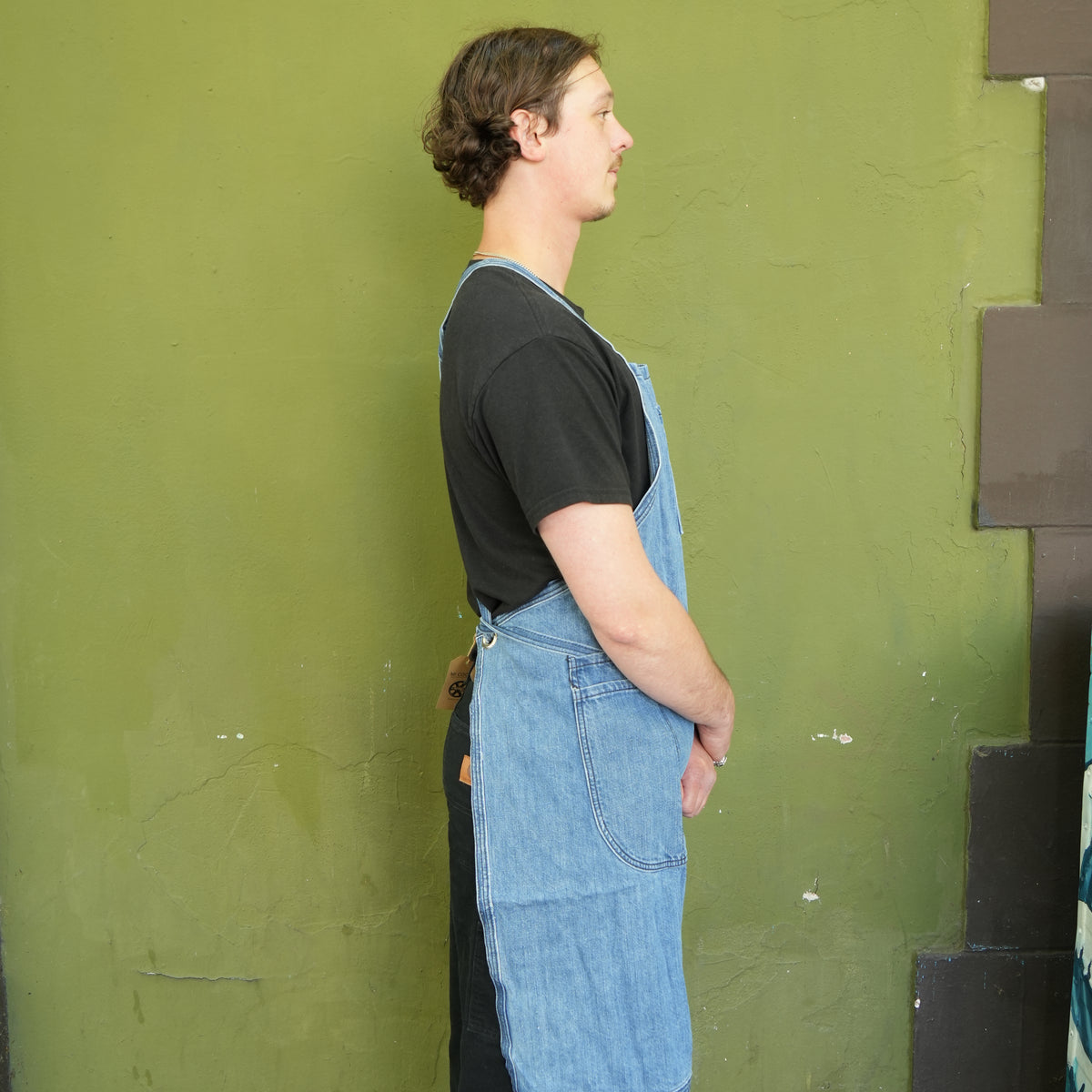Ubi-IND Denim / Mi Cocina Classic Crossback Apron Light Vintage