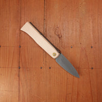 Windmühlenmesser Lierenaar Farmer's Pocket Knife Carbon Copper Beech Handle