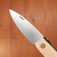 Windmühlenmesser Lierenaar Farmer's Pocket Knife Carbon Copper Beech Handle
