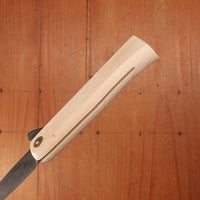 Windmühlenmesser Lierenaar Farmer's Pocket Knife Carbon Copper Beech Handle