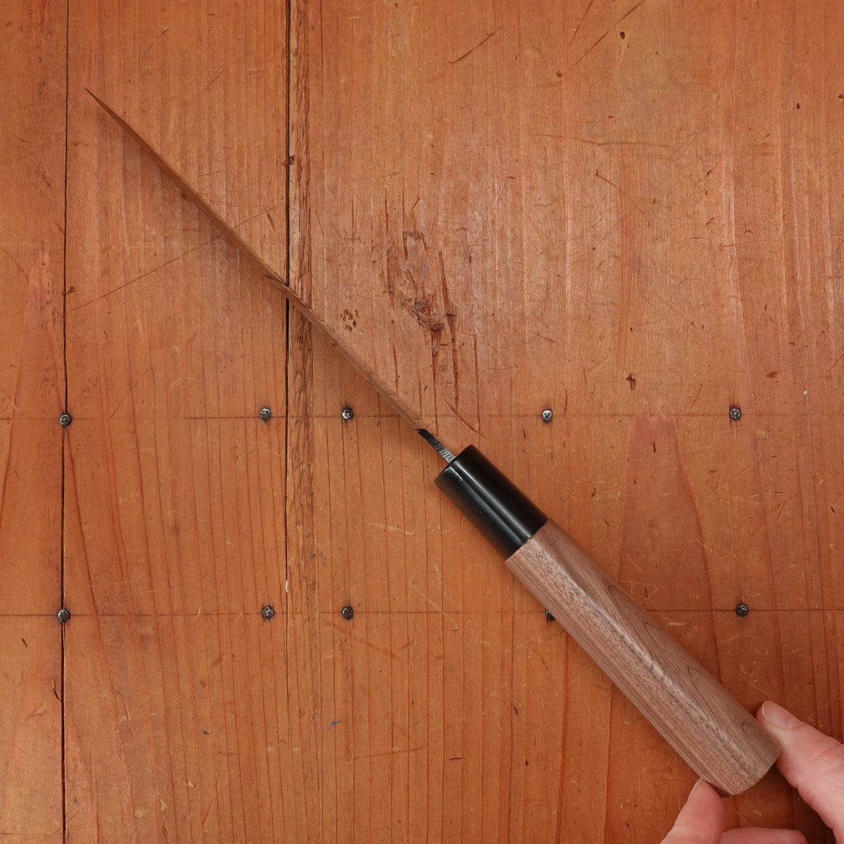 Tosa Tadayoshi 135mm Funayuki Aogami 1 Walnut Handle D-Shape