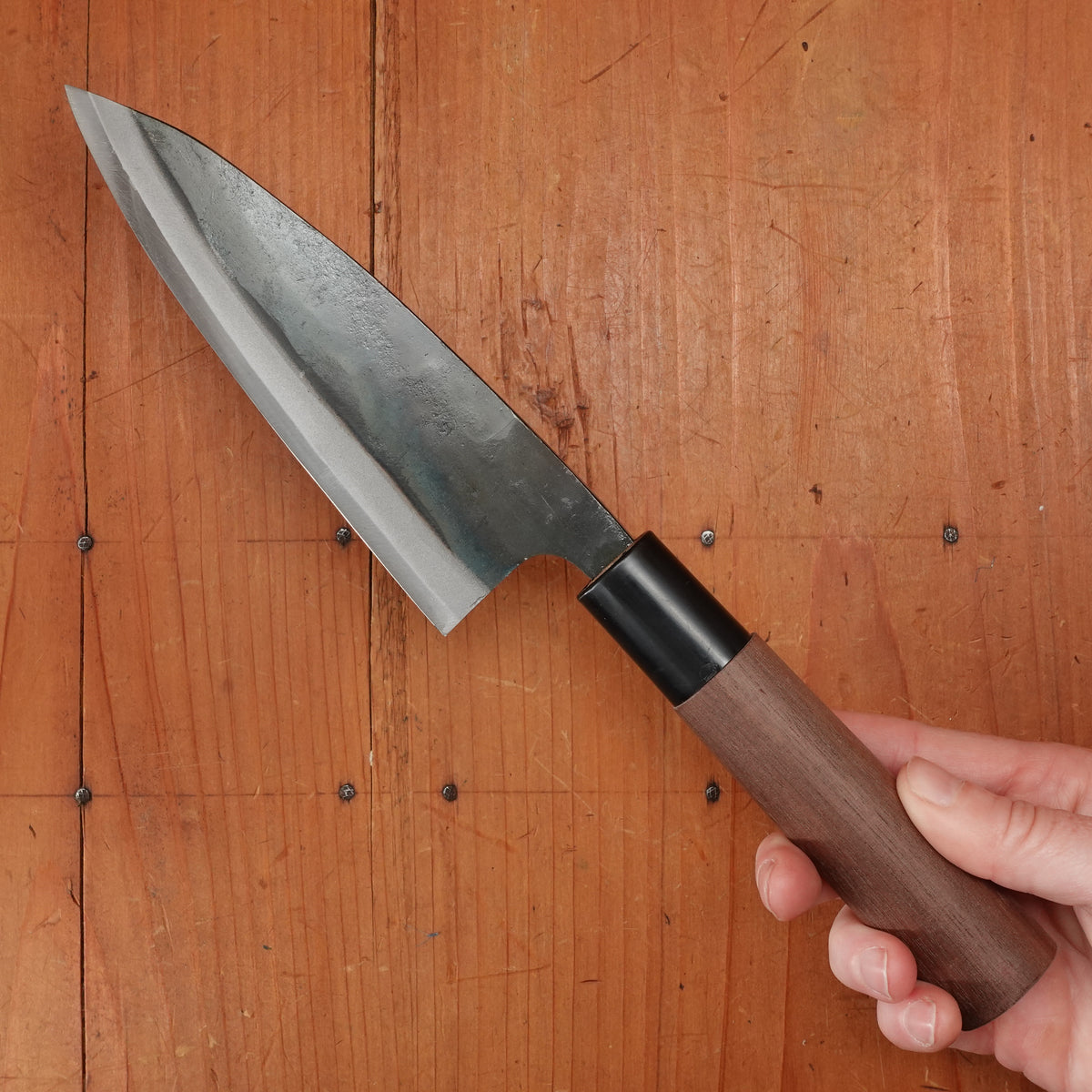 Tosa Tadayoshi 135mm Funayuki Aogami 1 Walnut Handle D-Shape