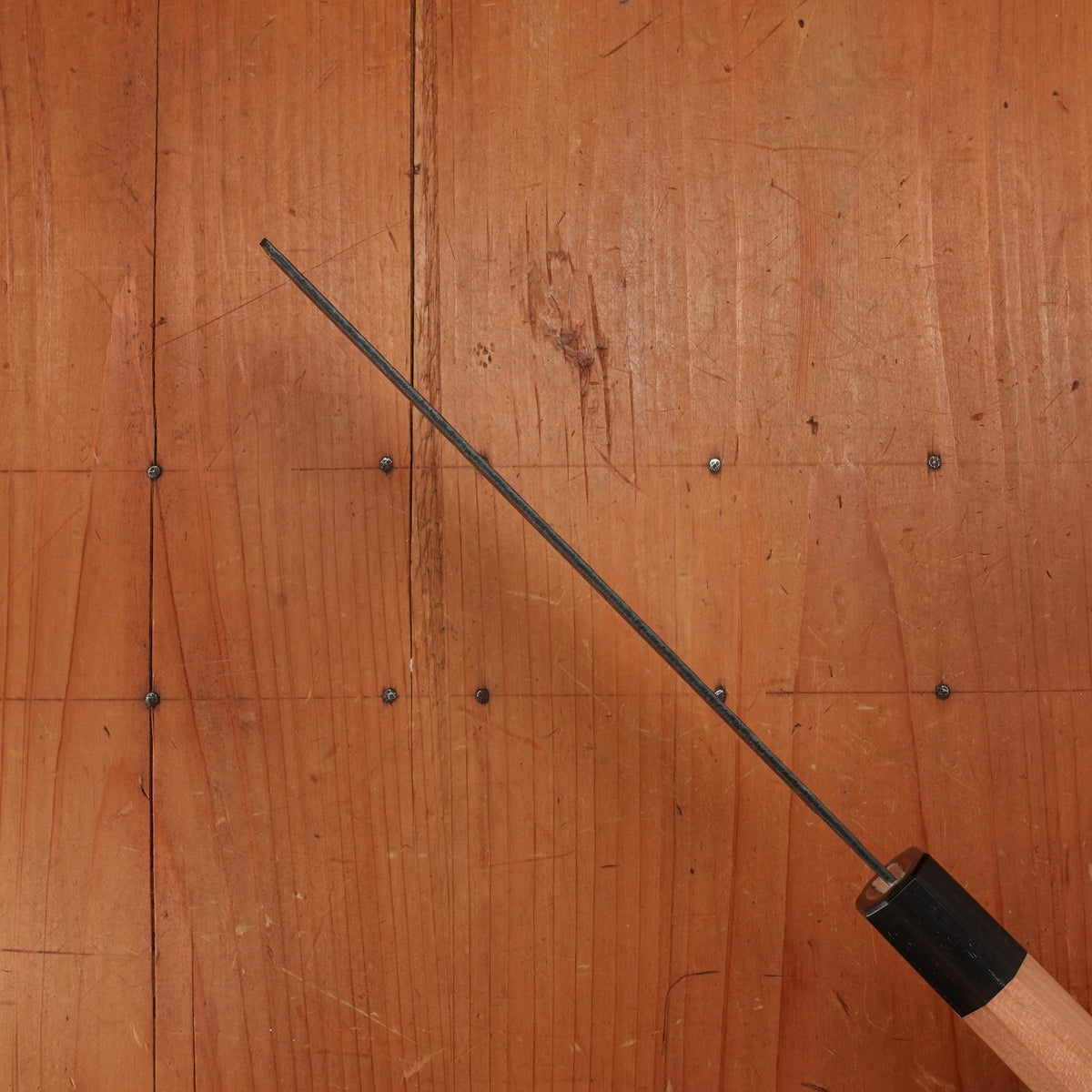Hitohira Futana SB 165mm Nakiri Aogami Super Kurouchi Tsuchime Cherry Wood