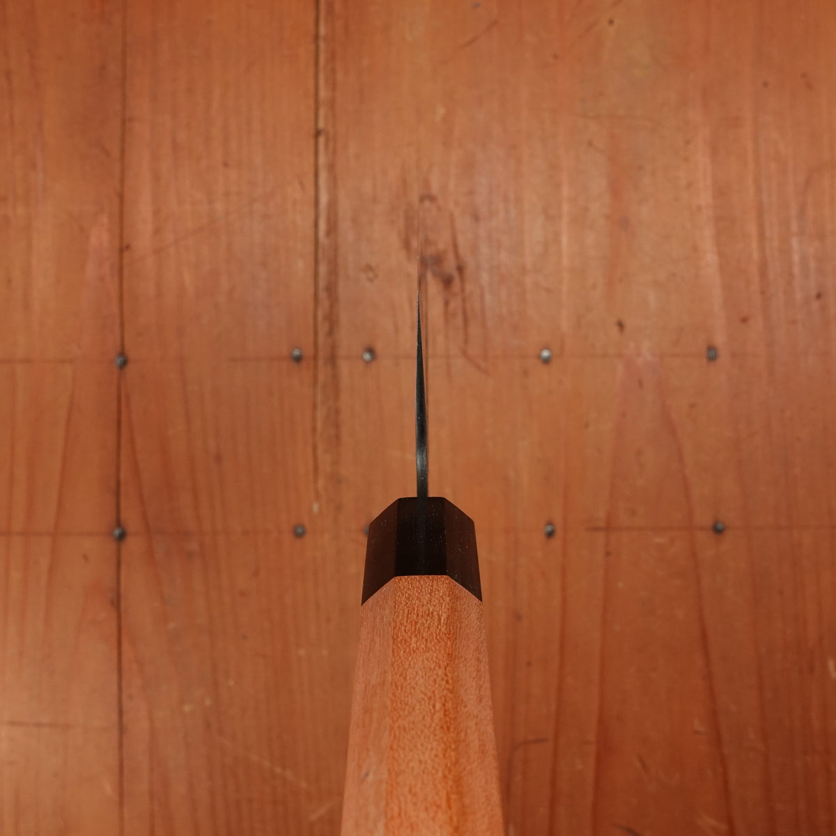 Hitohira Futana SB 165mm Nakiri Aogami Super Kurouchi Tsuchime Cherry Wood