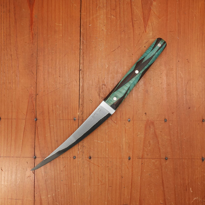 Silverthorn 6" Boning San Mai Stainless Clad O1 Carbon Steel Wildwood Handle T/W