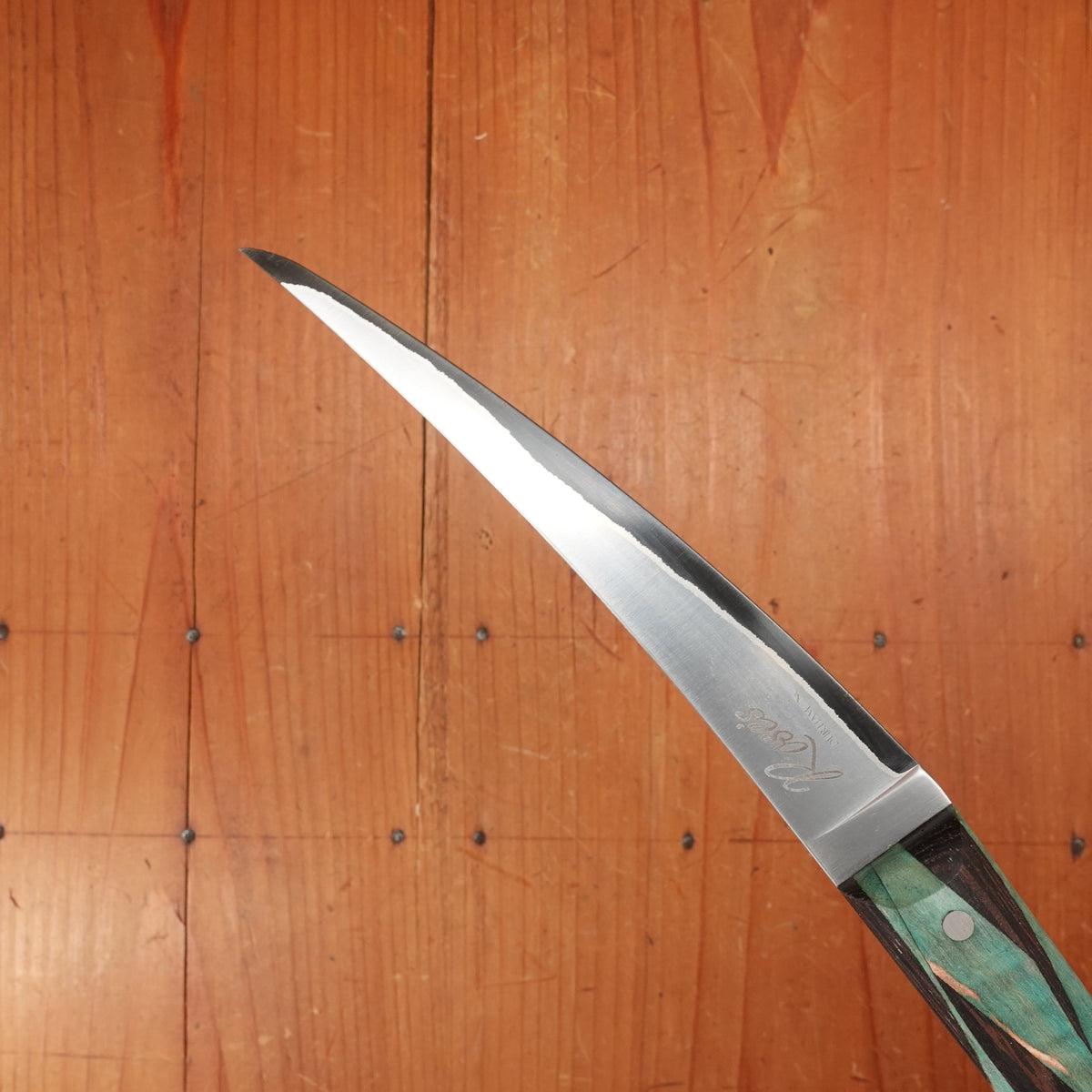 Silverthorn 6" Boning San Mai Stainless Clad O1 Carbon Steel Wildwood Handle T/W