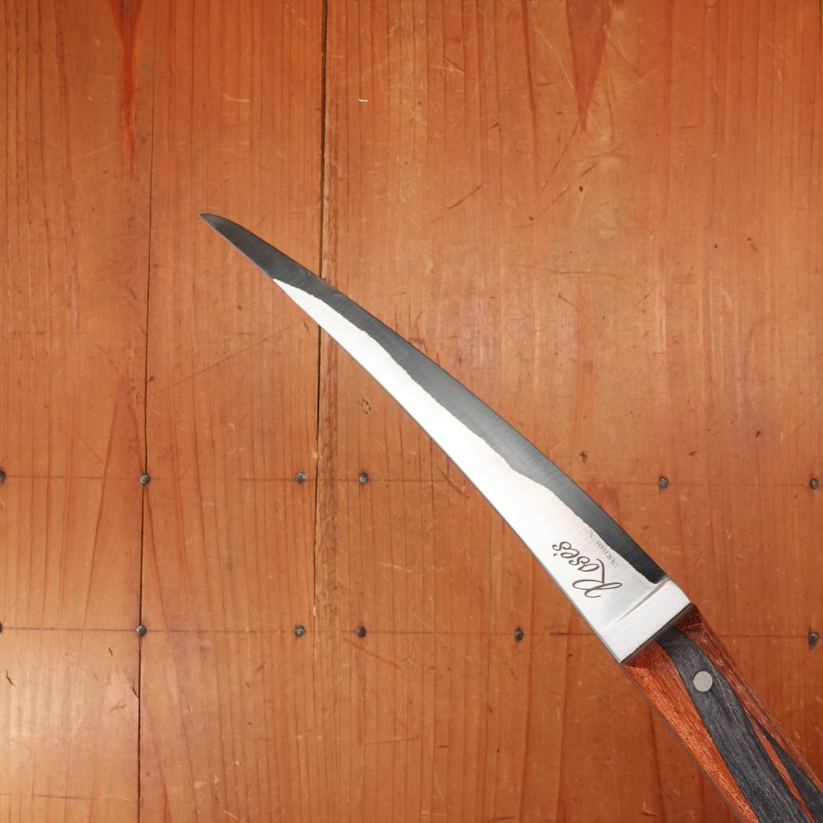 Silverthorn 6" Boning San Mai Stainless Clad O1 Carbon Steel Wildwood Handle G/J