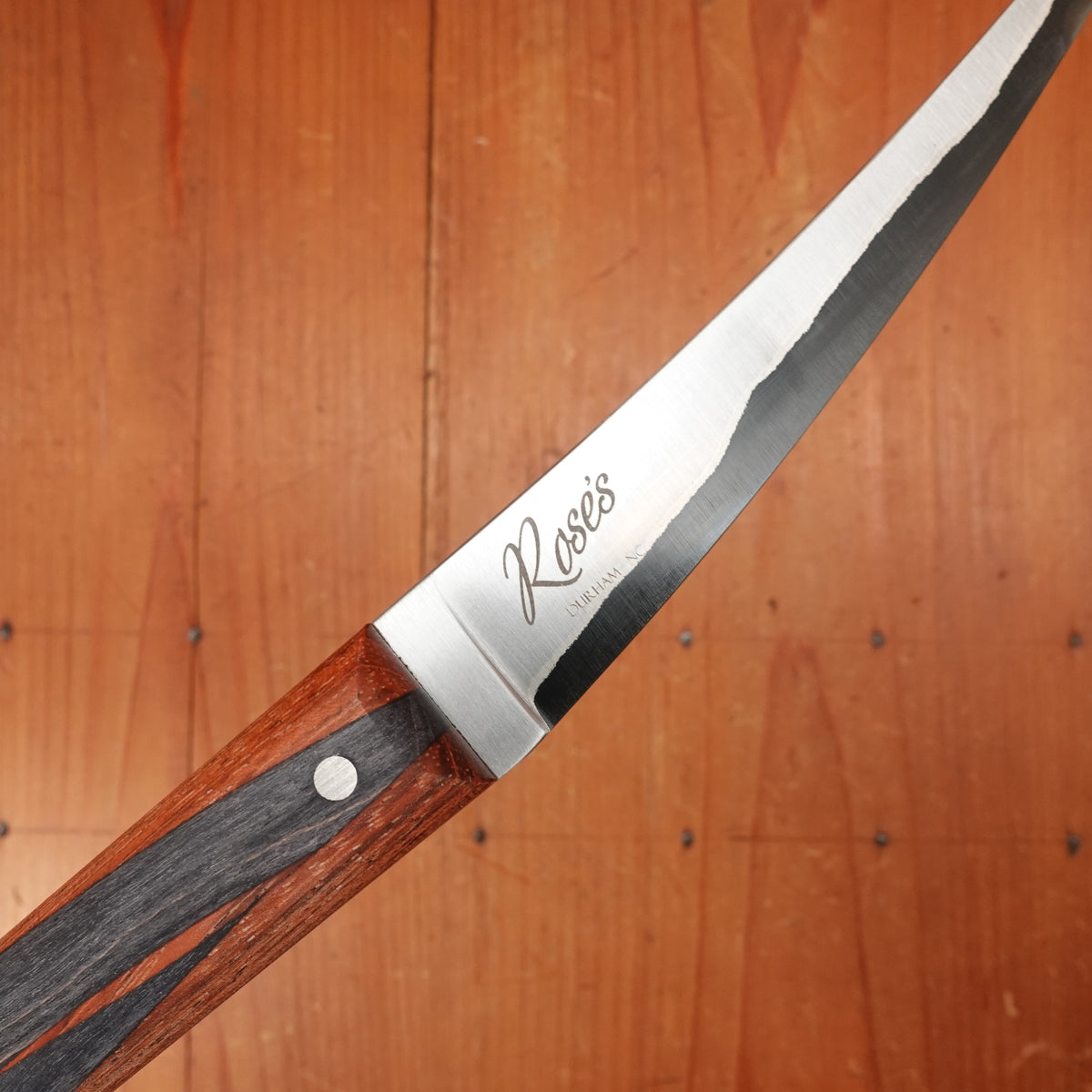 Silverthorn 6" Boning San Mai Stainless Clad O1 Carbon Steel Wildwood Handle G/J