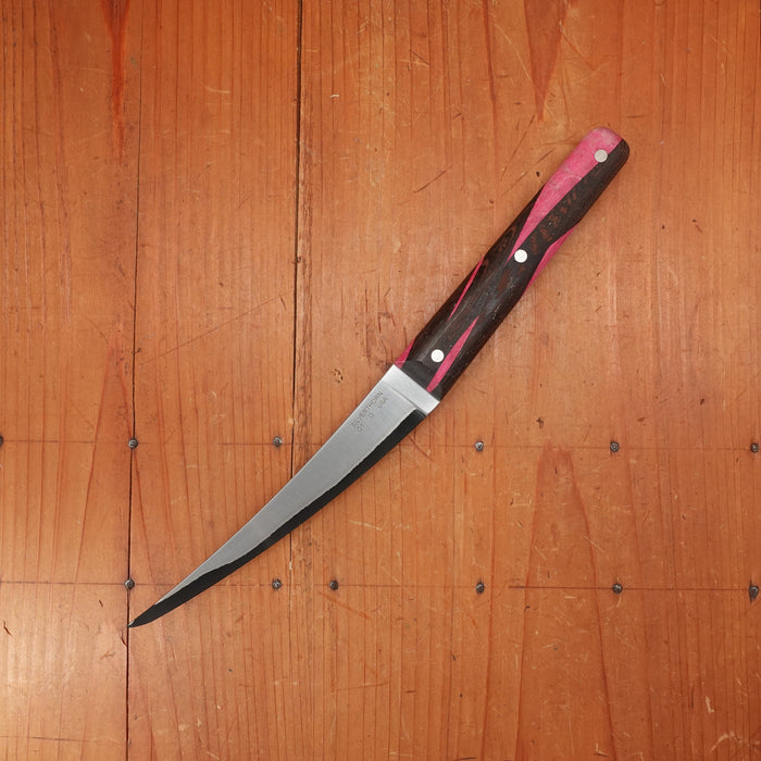 Silverthorn 6" Boning San Mai Stainless Clad O1 Carbon Steel Wildwood Handle P/W