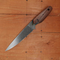 Alma Knife Co. 135mm Brisket Trimmer Hankotsu 52100 Rosewood Handle