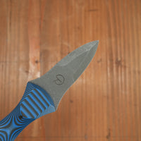 Alma Knife Co. Carolina Shucker N690 Stonewash Blue Ultrex Handle