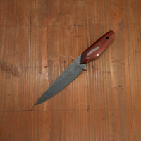 Alma Knife Co. 135mm Brisket Trimmer / Hankotsu 52100 Bloodwood G10