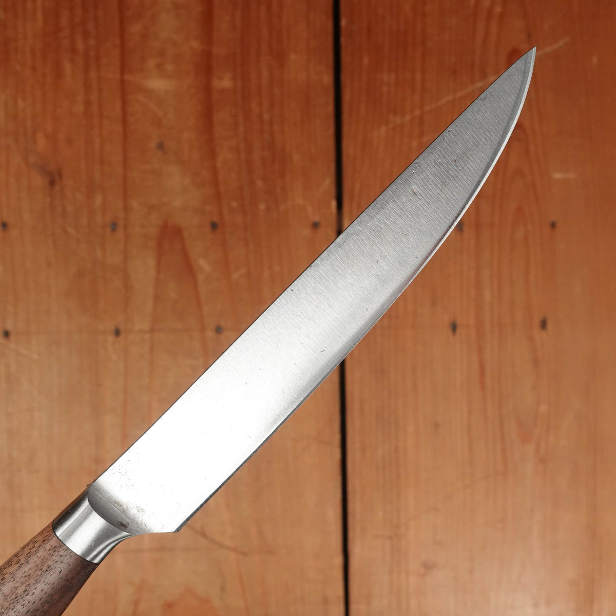 Friedr Herder Madera Forged Stainless Walnut 1/2 Bolster Steak Knife Set - 6 Pieces