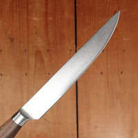 Friedr Herder Madera Forged Stainless Walnut 1/2 Bolster Steak Knife Set - 6 Pieces