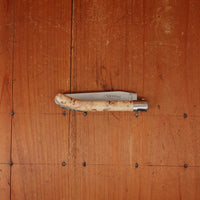 Fontenille Pataud Laguiole Le Pocket 10cm Pocket Knife Stainless Lockback Curly Birch