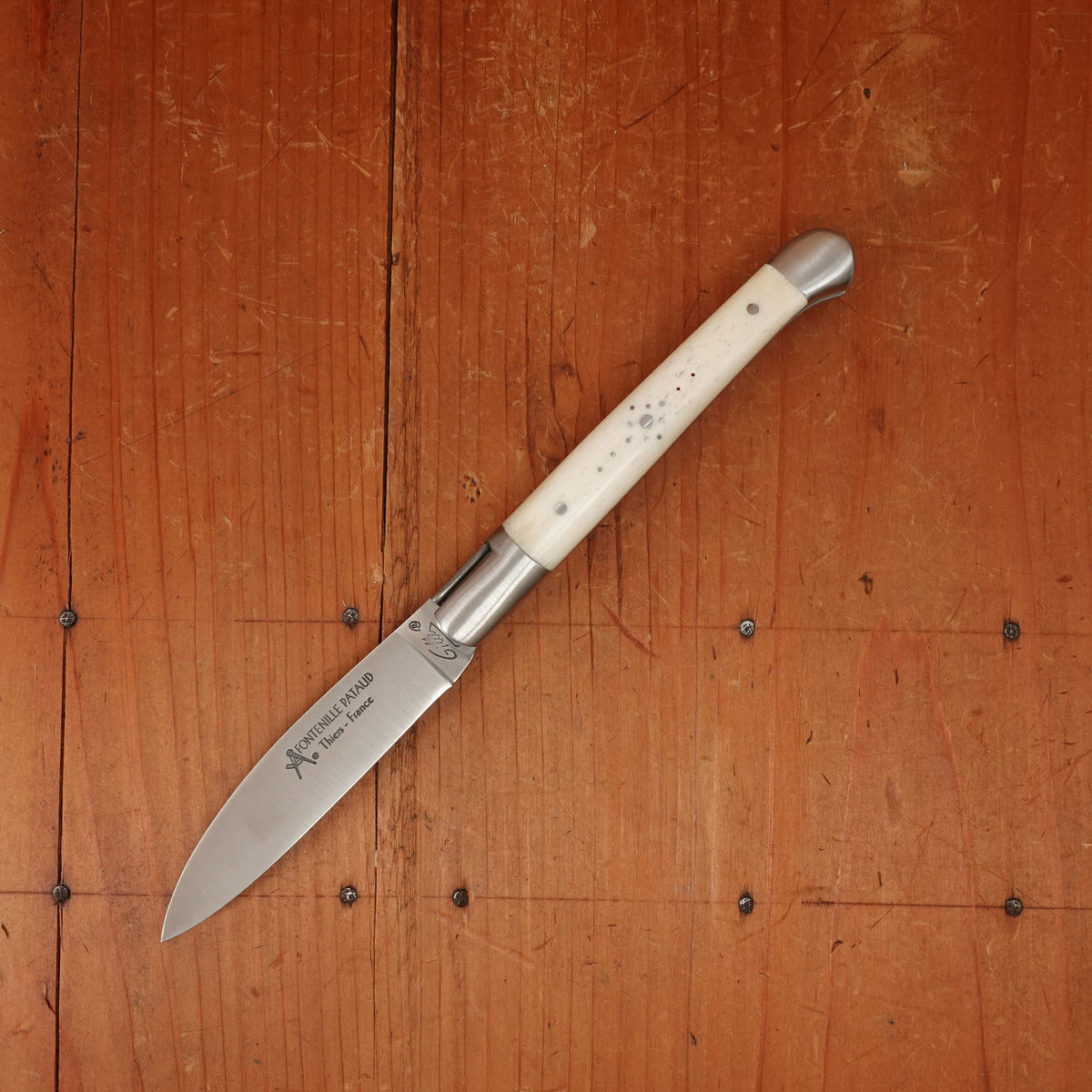 Fontenille Pataud Saint Martin 11cm Pocket Knife Cow Bone