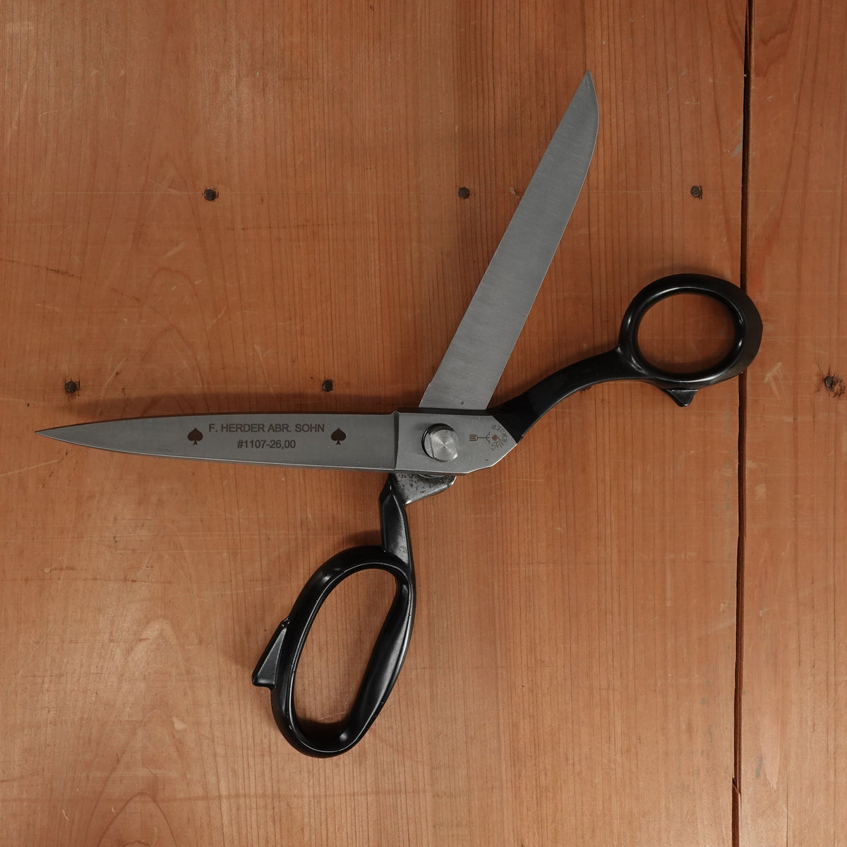 Friedr Herder 26cm Tailor Shears Carbon Steel