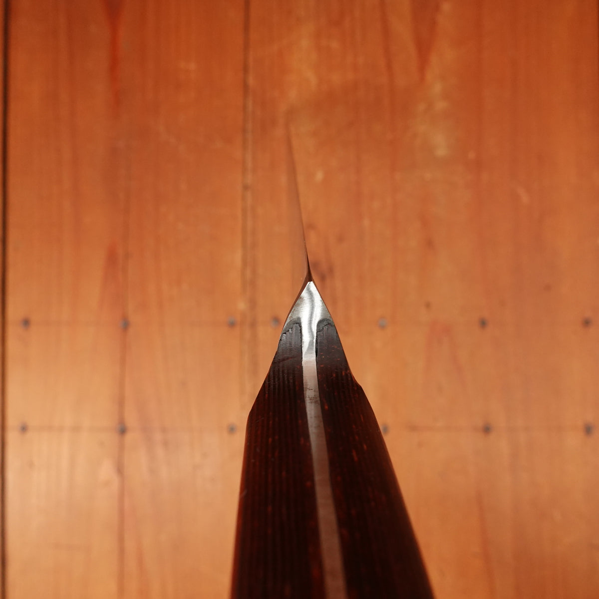 Ernst Röttgen 10.5" Slicer Carbon Steel & Pakka Solingen 1960s