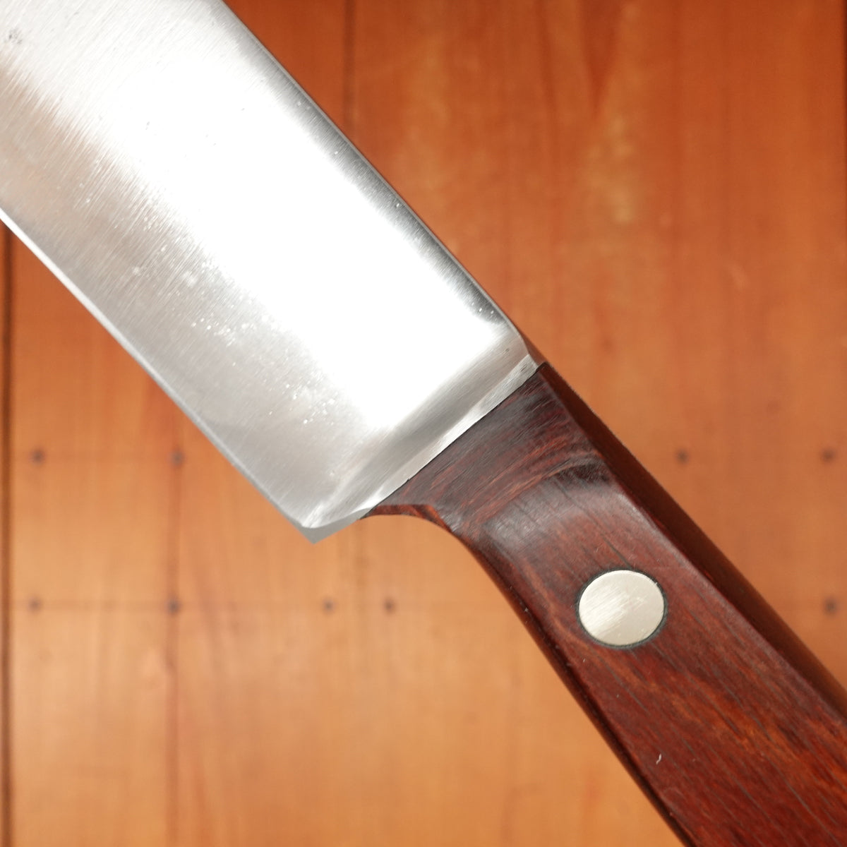 Ernst Röttgen 10.5" Slicer Carbon Steel & Pakka Solingen 1960s