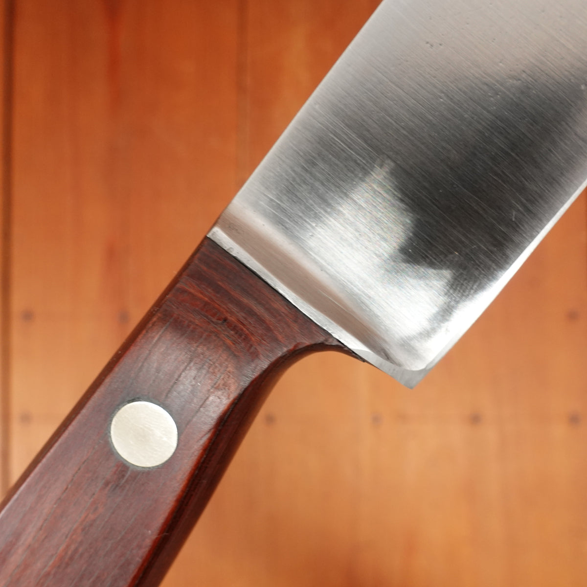 Ernst Röttgen 10.5" Slicer Carbon Steel & Pakka Solingen 1960s