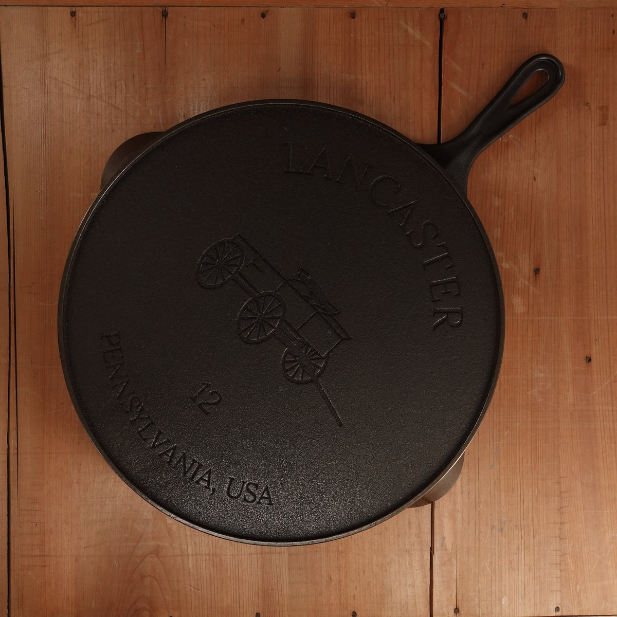 Lancaster Cast Iron No. 12 Skillet
