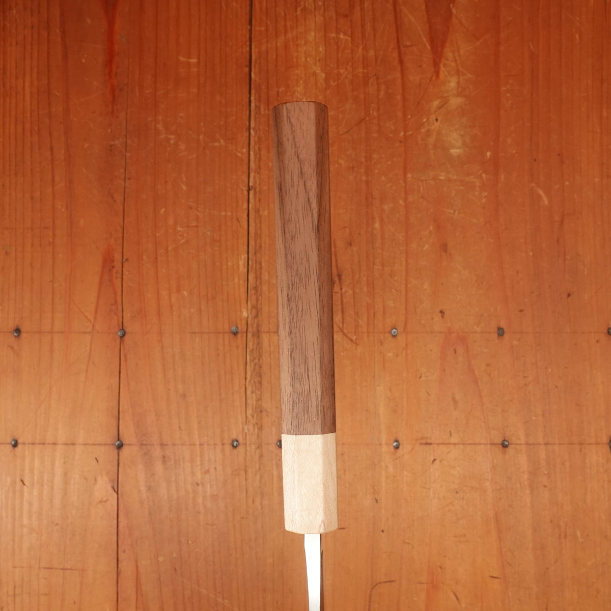 Hitohira TD 210mm Gyuto SLD Stainless Clad Nashiji Walnut