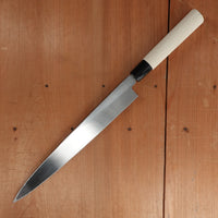 Morihei Yoshitomo 270mm Yanagi Carbon Poplar Handle