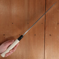 Morihei Yoshitomo 270mm Yanagi Carbon Poplar Handle