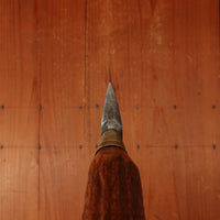 Re-Handled 9.5" Chef Knife Carbon Steel & Stag -France age unknown