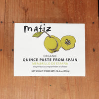 Matiz Quince  Organic Paste - 12.3oz