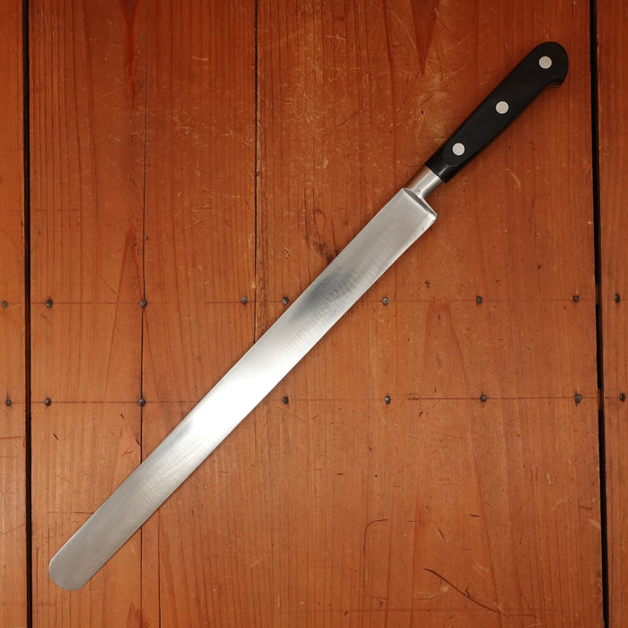 Sabatier Hoffritz 12" Roast Beef / Ham Slicer Stainless POM Thiers 1970s