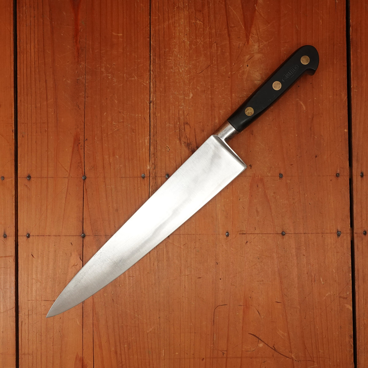 Sabatier Professional 10" Chef Knife Carbon Steel POM Thiers 1960s-80s