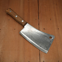 Briddell 8” Cleaver Carbon Steel 'Solid Steel'