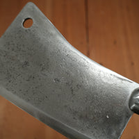 Foster Bros 8" Cleaver Handforged Laminated Steel Old Re-Handle