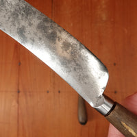 Van Wart & Naylor Table Knife Set Shear Steel & Horn Sheffield 1830s-1840
