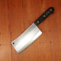 K Sabatier Jeune 6" Cleaver Stainless POM Thiers France 1960s-70s