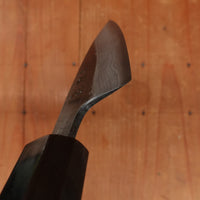 Kumokage 80mm Petty Aogami 2 Kurouchi Damascus Teak Handle
