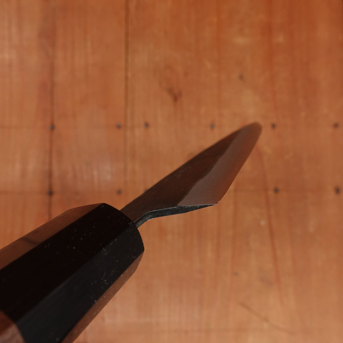 Hitohira Harima 120mm Petty Stainless Clad Kurouchi Aogami Super Walnut Handle
