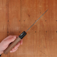 Hitohira Harima 120mm Petty Stainless Clad Kurouchi Aogami Super Walnut Handle