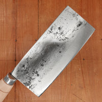 Sentan 170mm Chinese Cleaver Stainless Clad Shirogami 2 Kurouchi
