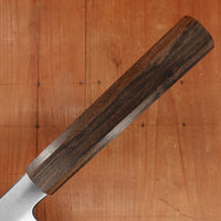 Myojin Riki Seisakusho 180mm Santoku Cobalt Special Stainless Bubinga Handle
