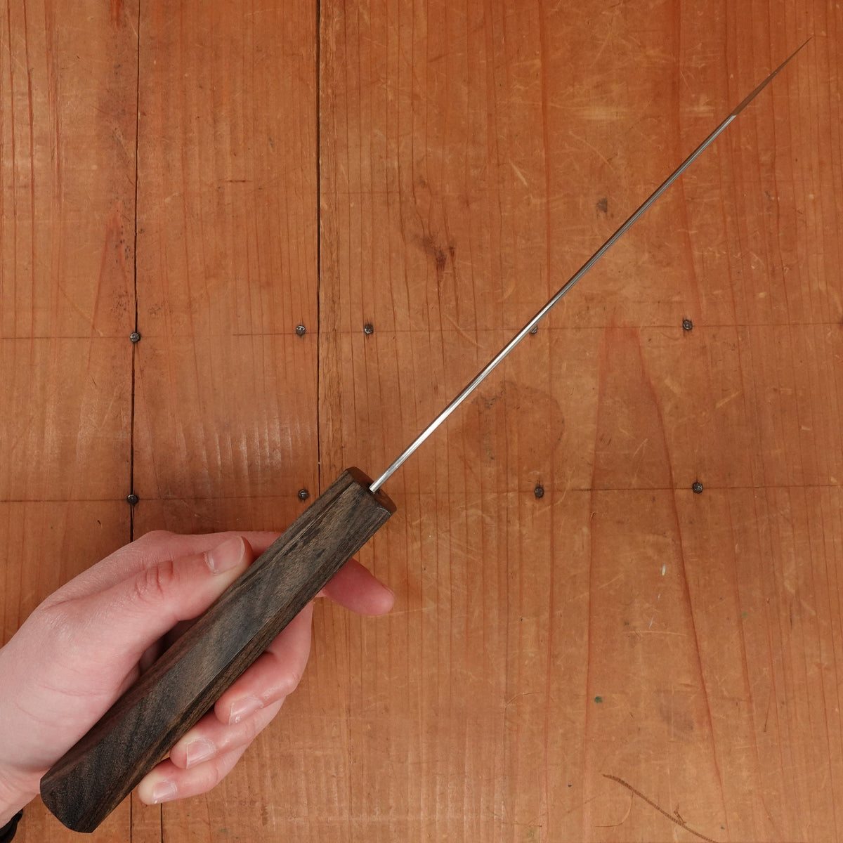 Myojin Riki Seisakusho 180mm Bunka Cobalt Special Stainless Bubinga Handle