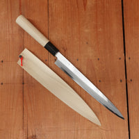 Hitohira Togashi 240mm Yanagi Shirogami 2 D Ho / Horn with Saya