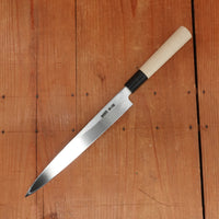 Hitohira Togashi 240mm Yanagi Shirogami 2 D Ho / Horn with Saya