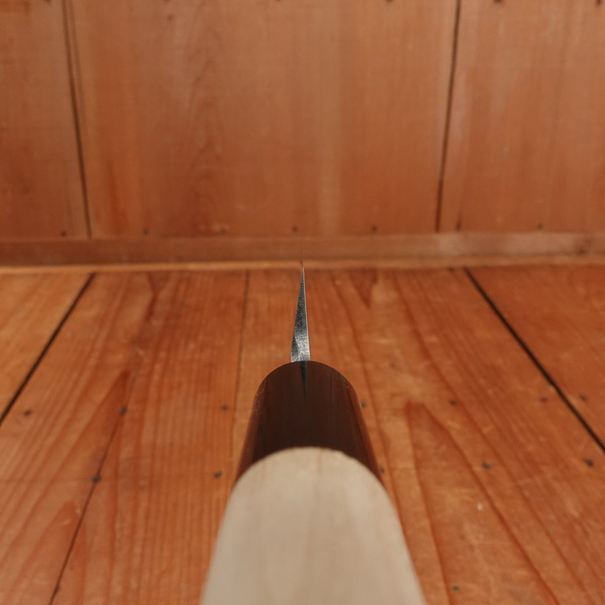 Hitohira Togashi 240mm Yanagi Shirogami 2 D Ho / Horn with Saya
