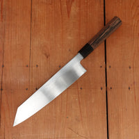 Hatsukokoro Shirasagi 240mm Kiritsuke Gyuto Single Bevel Shirogami 2 Angled Wenge