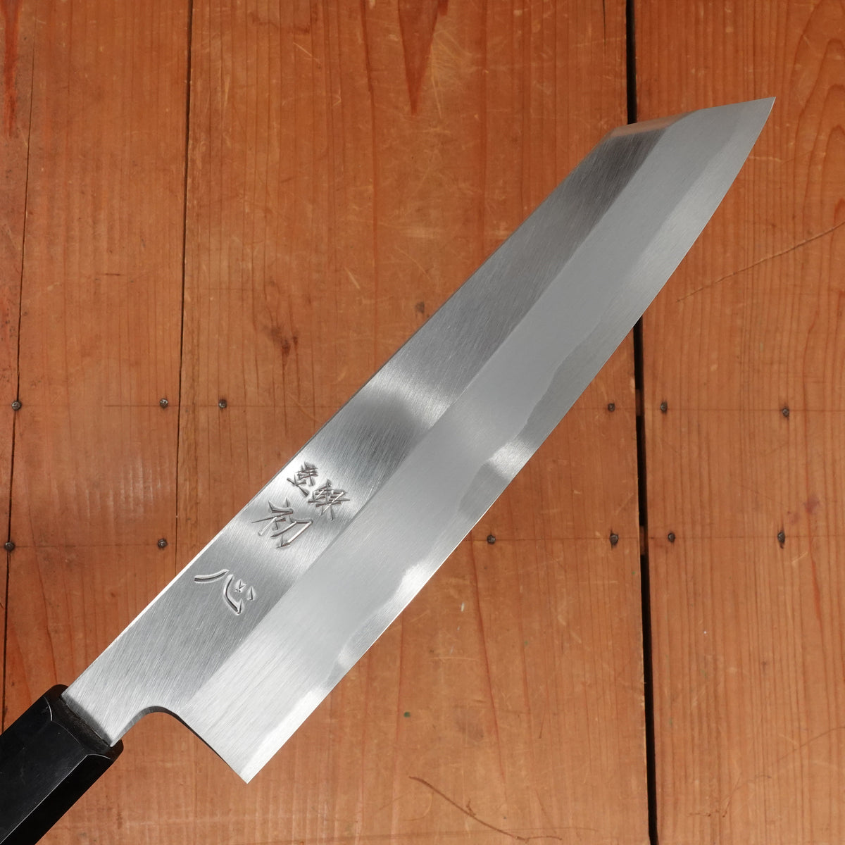 Hatsukokoro Shirasagi 240mm Kiritsuke Gyuto Single Bevel Shirogami 2 Angled Wenge
