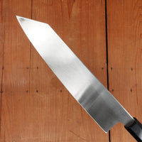 Hatsukokoro Shirasagi 240mm Kiritsuke Gyuto Single Bevel Shirogami 2 Angled Wenge