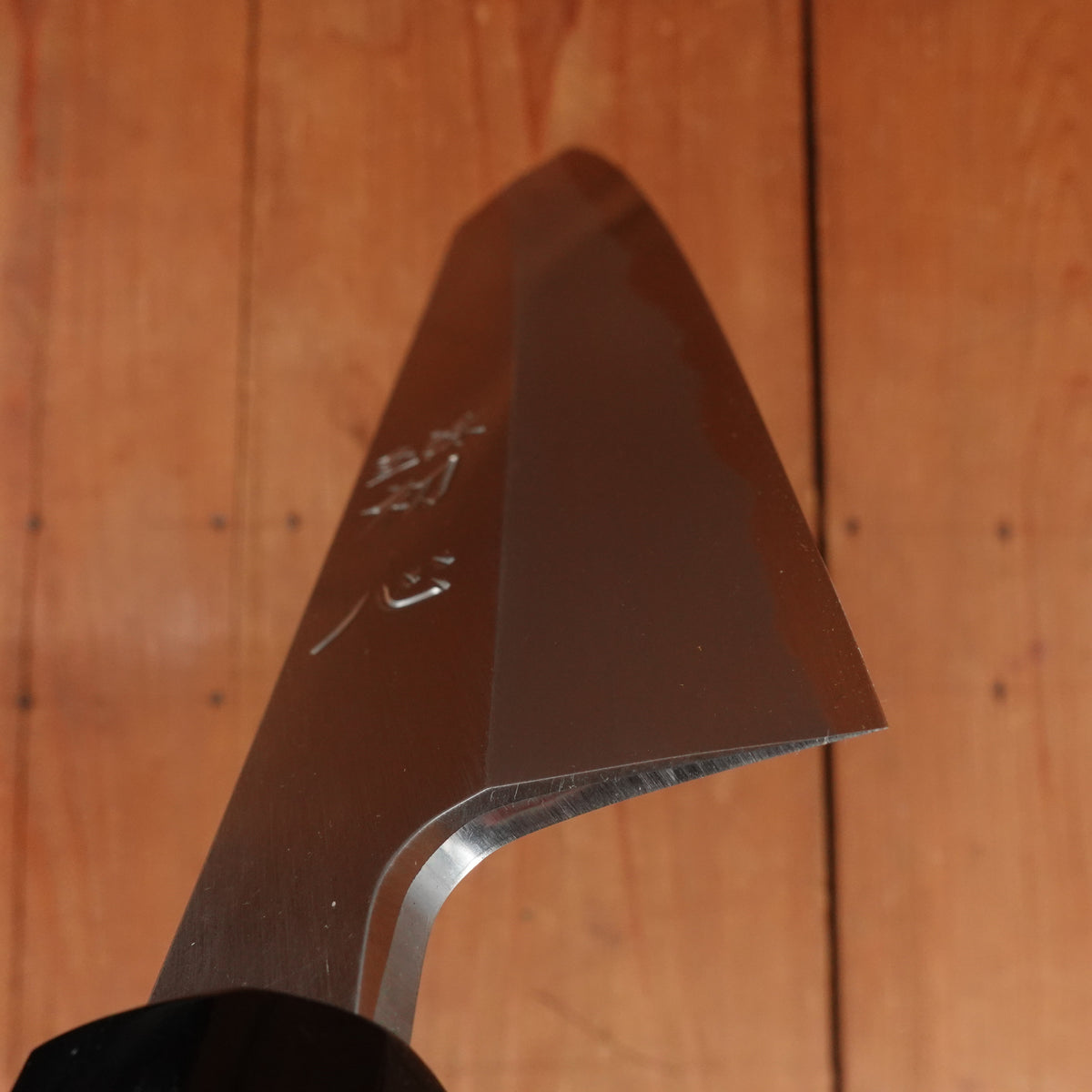 Hatsukokoro Shirasagi 240mm Kiritsuke Gyuto Single Bevel Shirogami 2 Angled Wenge